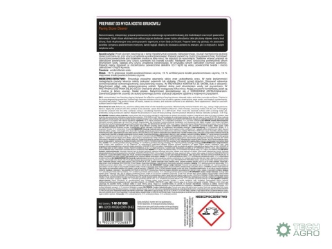 Preparat do mycia kostki brukowej 1 KG / (Płyn) TEGER