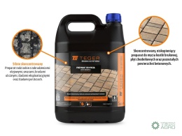 Preparat do mycia kostki brukowej 5 KG/ (Płyn) TEGER