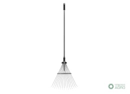 Grabie metalowe do liści - wachlarzowe 15 zębne - duże / TEGER