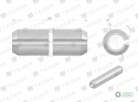 Kołek sprężysty 10x50 TEGER, (sprzedawane po 10)