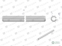 Kołek sprężysty 3x50 TEGER, (sprzedawane po 10)