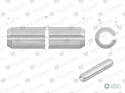 Kołek sprężysty 8x40 TEGER, (sprzedawane po 10)
