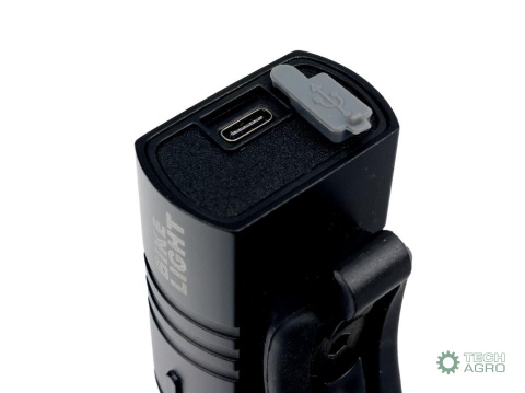 Lampa rowerowa LED przednia latarka 315lm 1200mAh ładowana USB Teger
