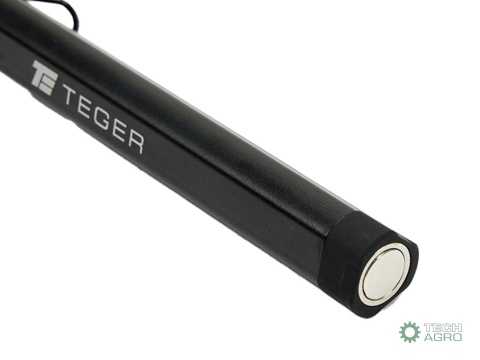 Latarka LED COB pen aluminiowa 400lm akumulator 750mAh ładowana USB Teger