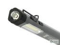 Latarka LED COB pen aluminiowa 400lm akumulator 750mAh ładowana USB Teger