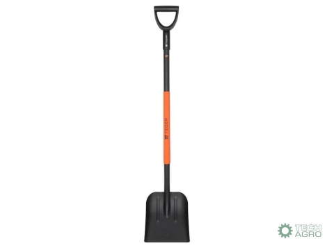 Łopata piaskowa na metalowym trzonku -wzmocniona (240/270/1250mm), TEGER