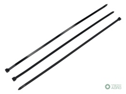Opaski kablowe, opaska kablowa, opaski zaciskowe, tyrytytki, trytytki, 12.0 x 500mm 100 szt w worku czarne odporne na UV, Teger