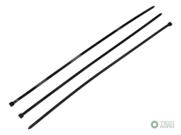 Opaski kablowe, opaska kablowa, opaski zaciskowe, tyrytytki, trytytki, 12.0 x 750mm 100 szt w worku czarne odporne na UV, Teger