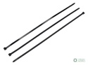 Opaski kablowe,opaska kablowa, opaski zaciskowe, tyrytytki, trytytki, 9.0 x 550mm 100 szt w worku czarne odporne na UV, Teger