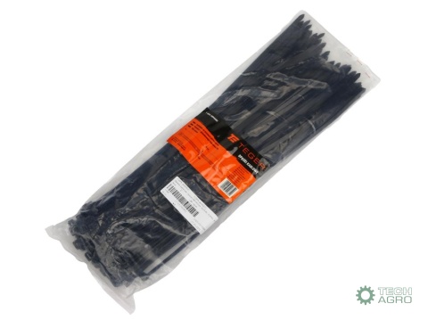 Opaski kablowe,opaska kablowa, opaski zaciskowe, tyrytytki, trytytki, 9.0 x 550mm 100 szt w worku czarne odporne na UV, Teger