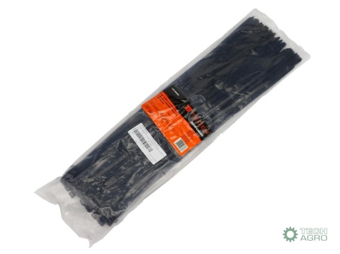 Opaski kablowe, opaska kablowa, opaski zaciskowe, tyrytytki, trytytki, 9.0 x 650mm 100 szt w worku czarne odporne na UV, Teger