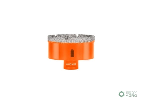 Otwornica diamentowa z uchwytem M14/85 mm / TEGER