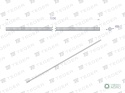 Pręt gwintowany M8 x 1000mm kl.8.8 DIN 975 ocynkowany TEGER (sprzedawane po 5)