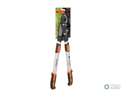 Sekator nożycowy PROFESSIONAL - dwuręczny teleskopowy, aluminiowy, Teger