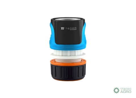 Szybkozłączka, 1/2" - z waterstop, (sprzedawane po 24), Teger