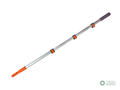 Trzonek aluminiowy - teleskopowy, 120 cm (mocowanie CLICK), Teger