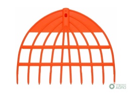 Widło grabie plastikowe do liści (mocowanie CLICK) / TEGER