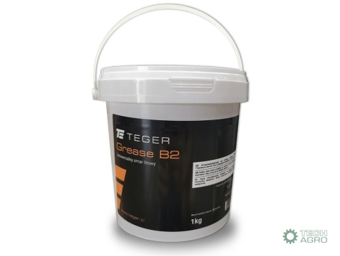 Smar uniwersalny litowy TEGER GREASE B2, opakowanie 1kg (Pakowane po 10szt.)