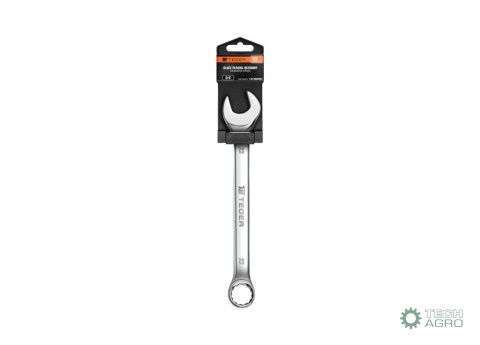 Klucz płasko-oczkowy 22 mm / TEGER