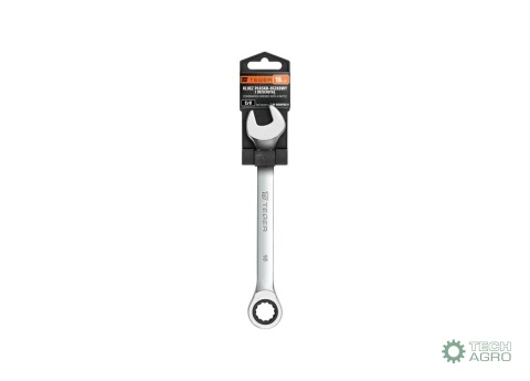 Klucz płasko-oczkowy z grzechotką 16 mm/ TEGER