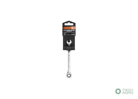 Klucz płasko-oczkowy z grzechotką 8 mm / TEGER