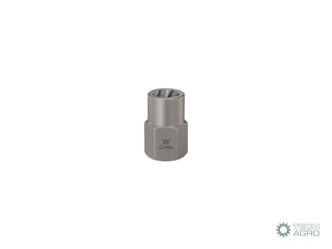 Nasadka do odkręcania uszkodzonych śrubi nakrętek, 3/8" - kute/ stal Cr-Mo, Teger
