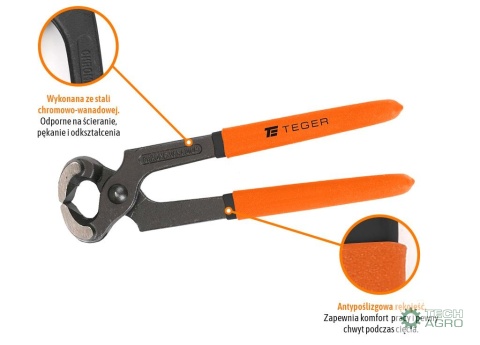 Obcęgi 200 mm / TEGER