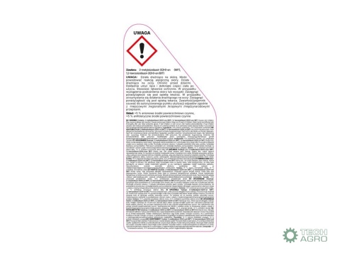 Preparat do usuwania owadów z lakieru iszyb EXTRA STRONG, 750ml - atomizer, Teger
