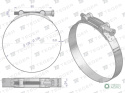 Opaska zaciskowa GBS 122-130 (obejma W2 - stal nierdzewna) szerkość 24mm TEGER ( sprzedawane po 5 )