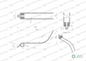 Palec zgrabiarka karuzelowa zastosowanie Deutz Fahr Kverneland 06580259 WARYŃSKI W-0658059