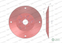 Talerz roboczy Kosiarka rotacyjna 1,35 m gr. 4 mm Waryński