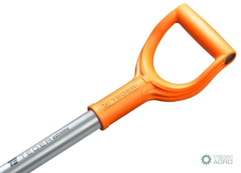 Szpadel prosty na metalowym trzonku Extreme / TEGER