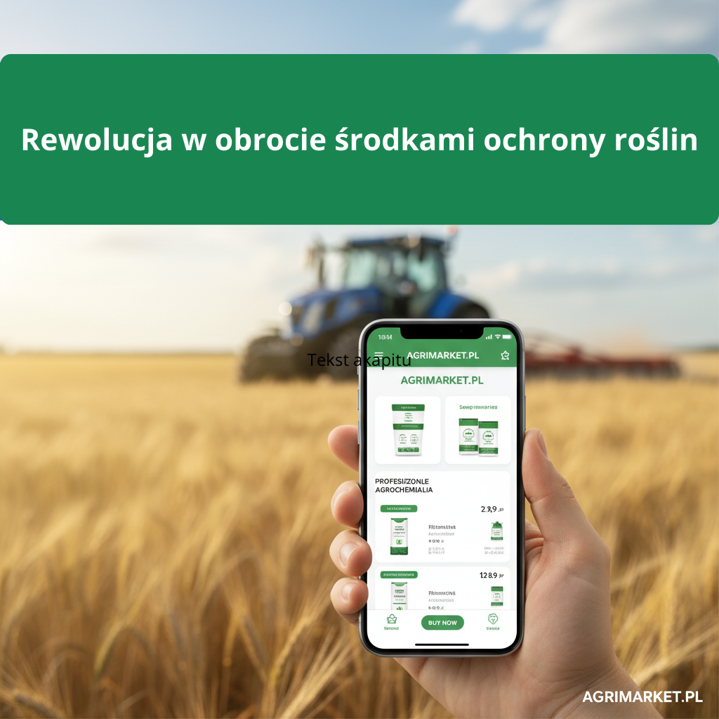 ŚOR 2026 – najważniejsze zmiany nowelizacji ustawy a zakupy profesjonalnych agrochemikaliów